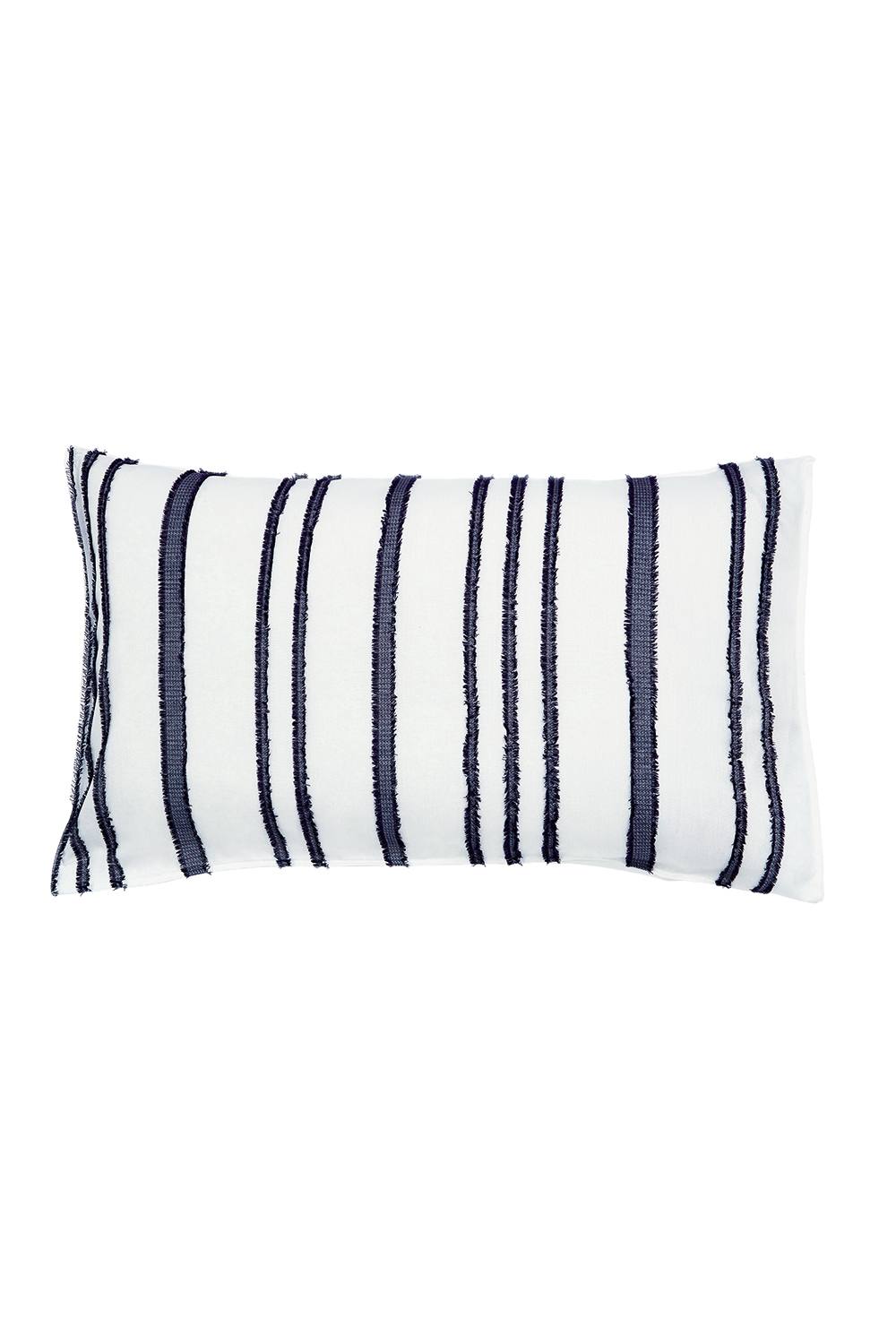 Helena Springfield 'Clipped Stripe' Jacquard Duvet Cover Set in Navy 4