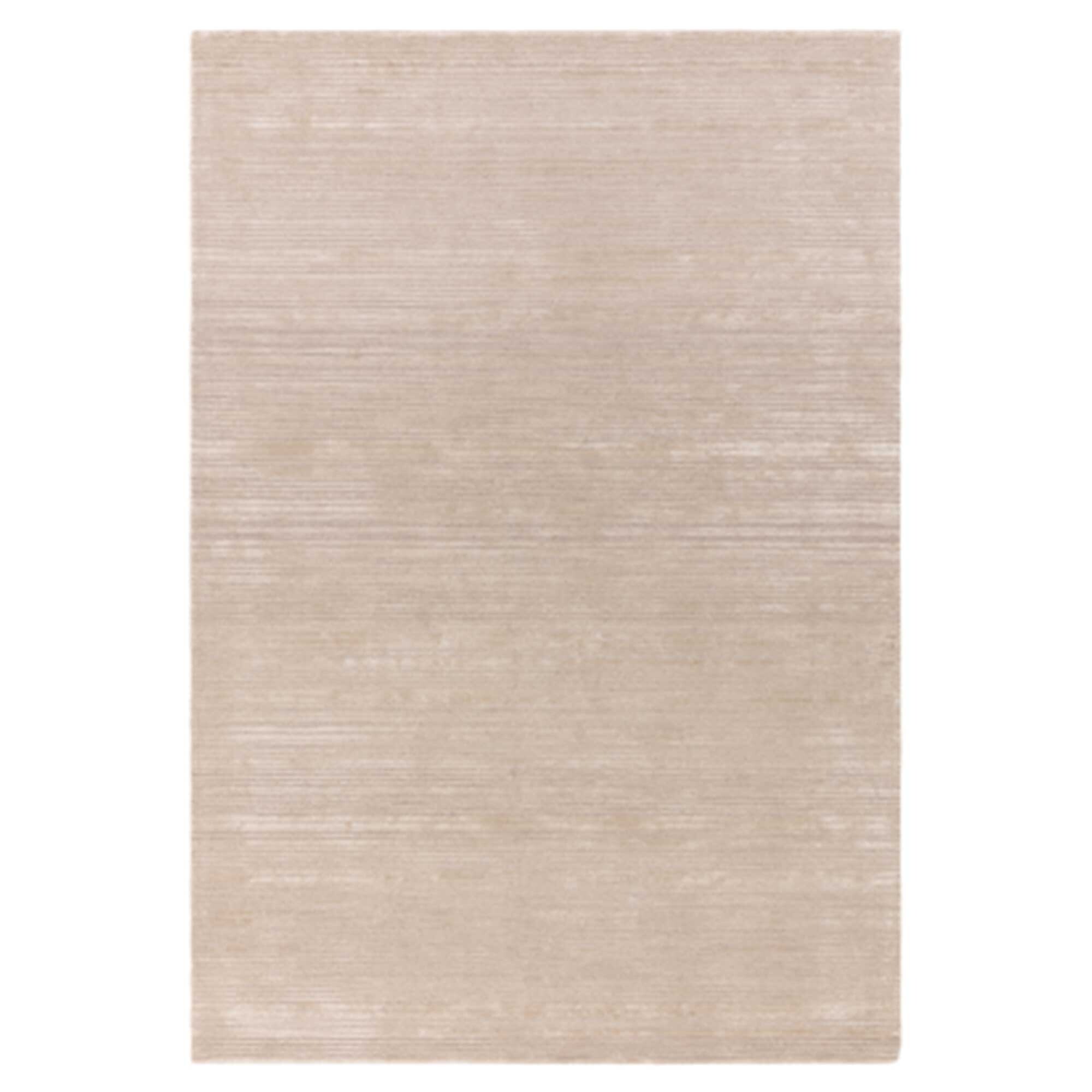 Heath Putty 160x230cm Rug, Square, Neutral Viscose | Barker & Stonehouse
