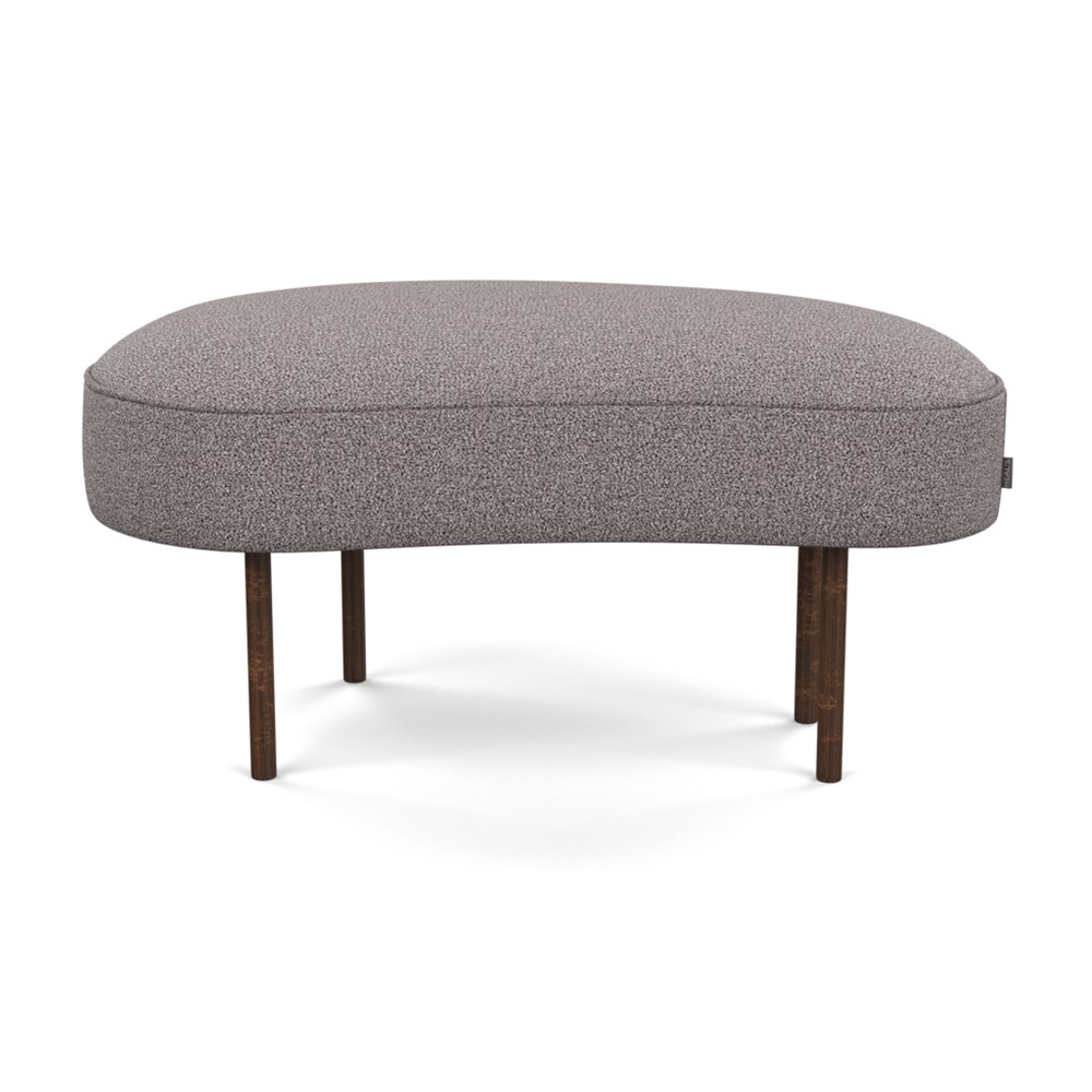 Heal's Isola Small Ottoman Loop Boucle Granite Bronze Feet