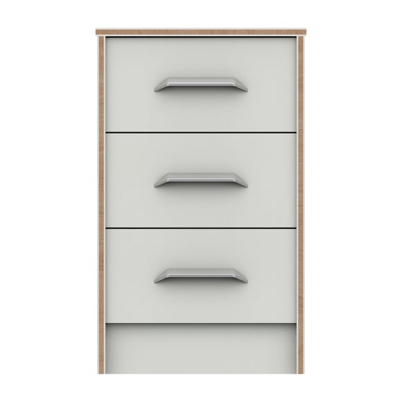 Florine 3 Drawer Bedside Table