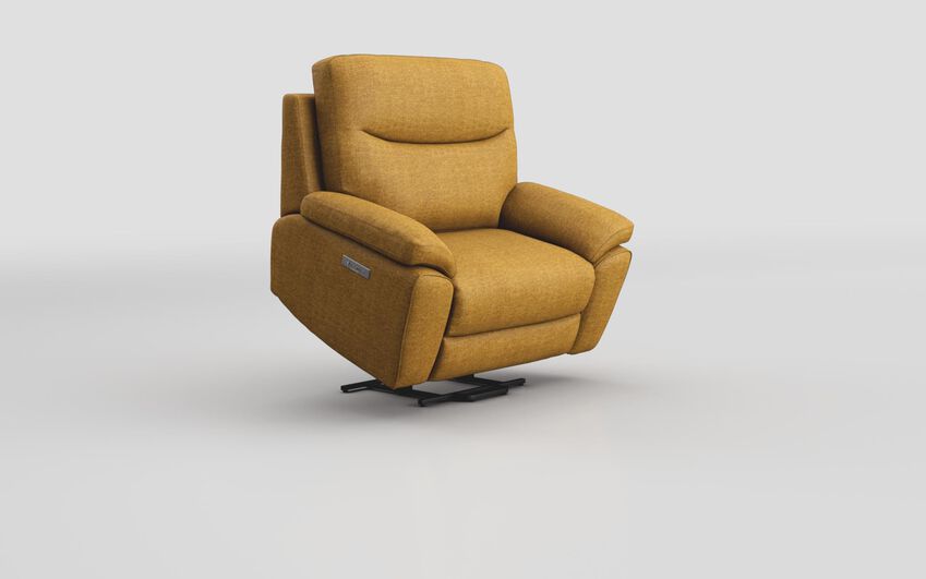 Yellow Fabric Argenta Lift & Rise Chair VAT Exempt