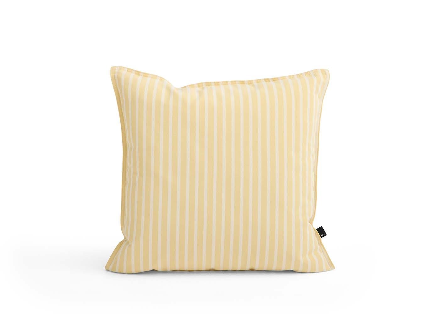 HAY Terrazza Cushion Bold Stripe Yellow