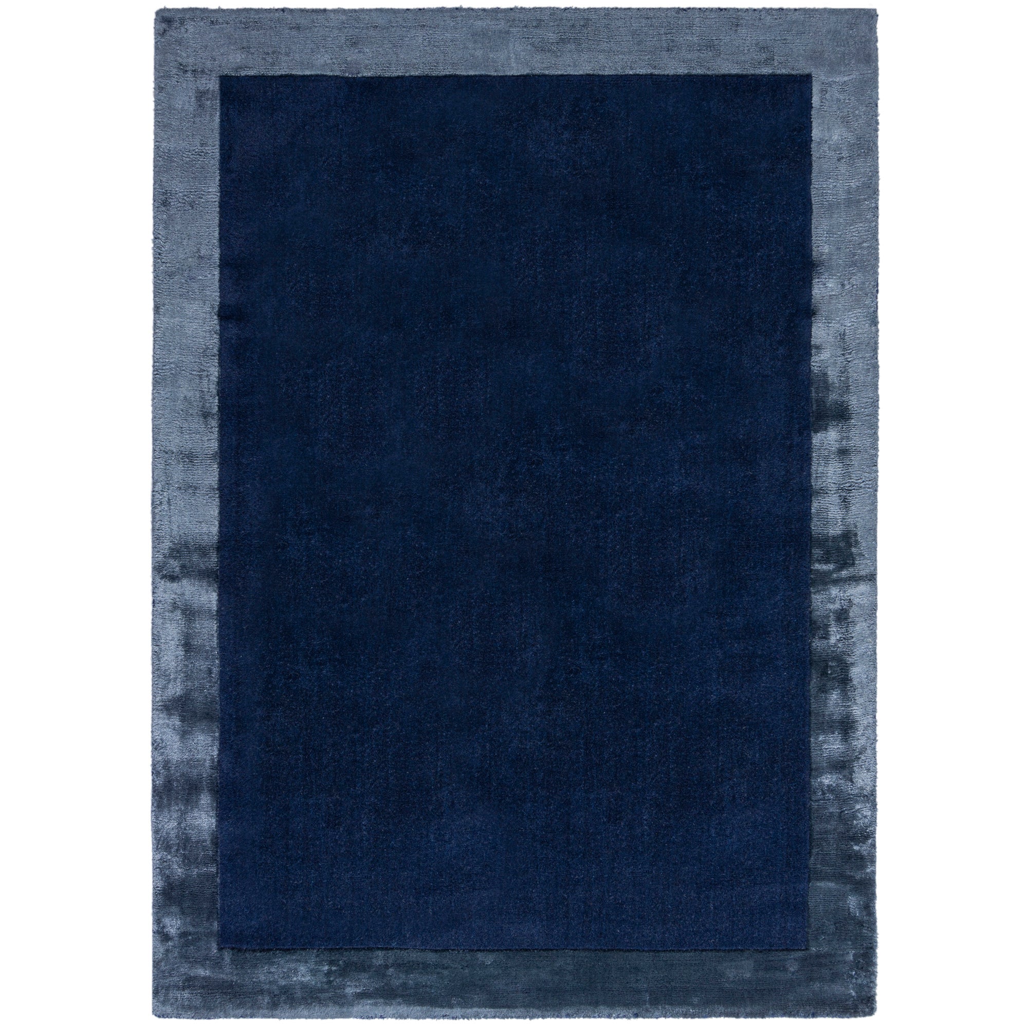 Amaya Wool Rug Navy Blue