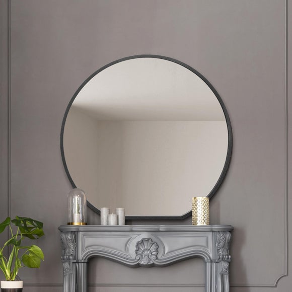Circulus Round Indoor Outdoor Overmantel Wall Mirror