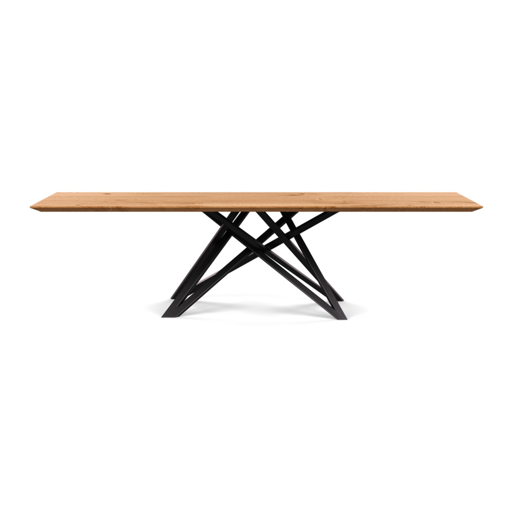 Heal's Vienna Dining Table 280x100cm Natural Oiled Oak Chamfered Edge Not