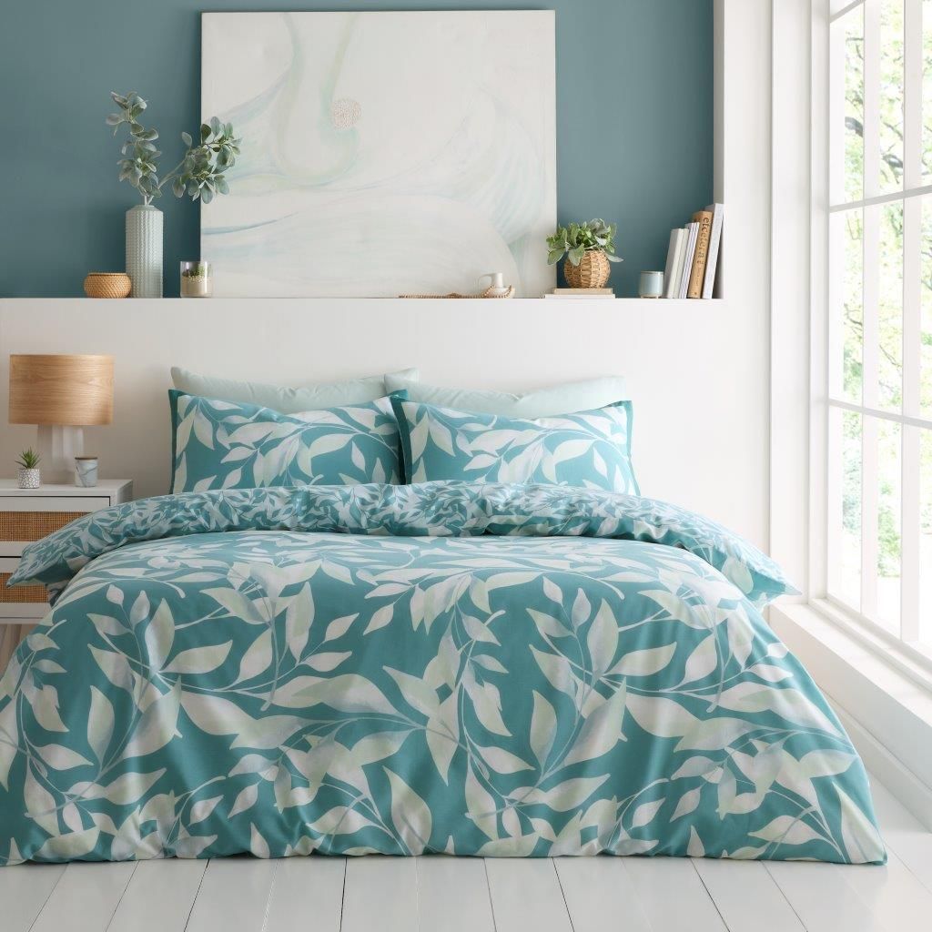 GAVENO CAVAILIA Canyon Printed Duvet Cover in Blue