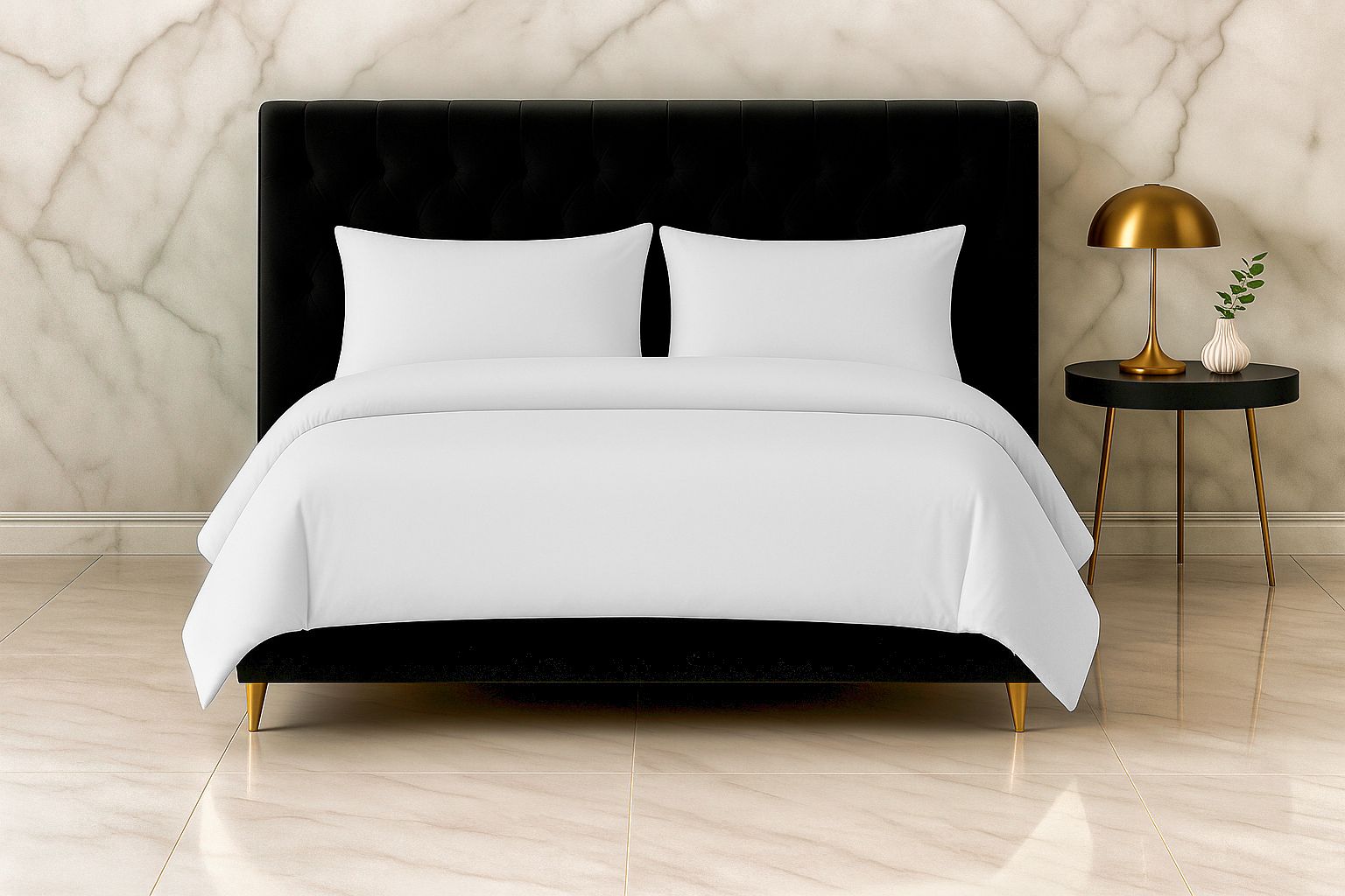 Snug City Microfibre Soft Touch Duvet Cover & Pillowcase/s Set Bed Linen in White