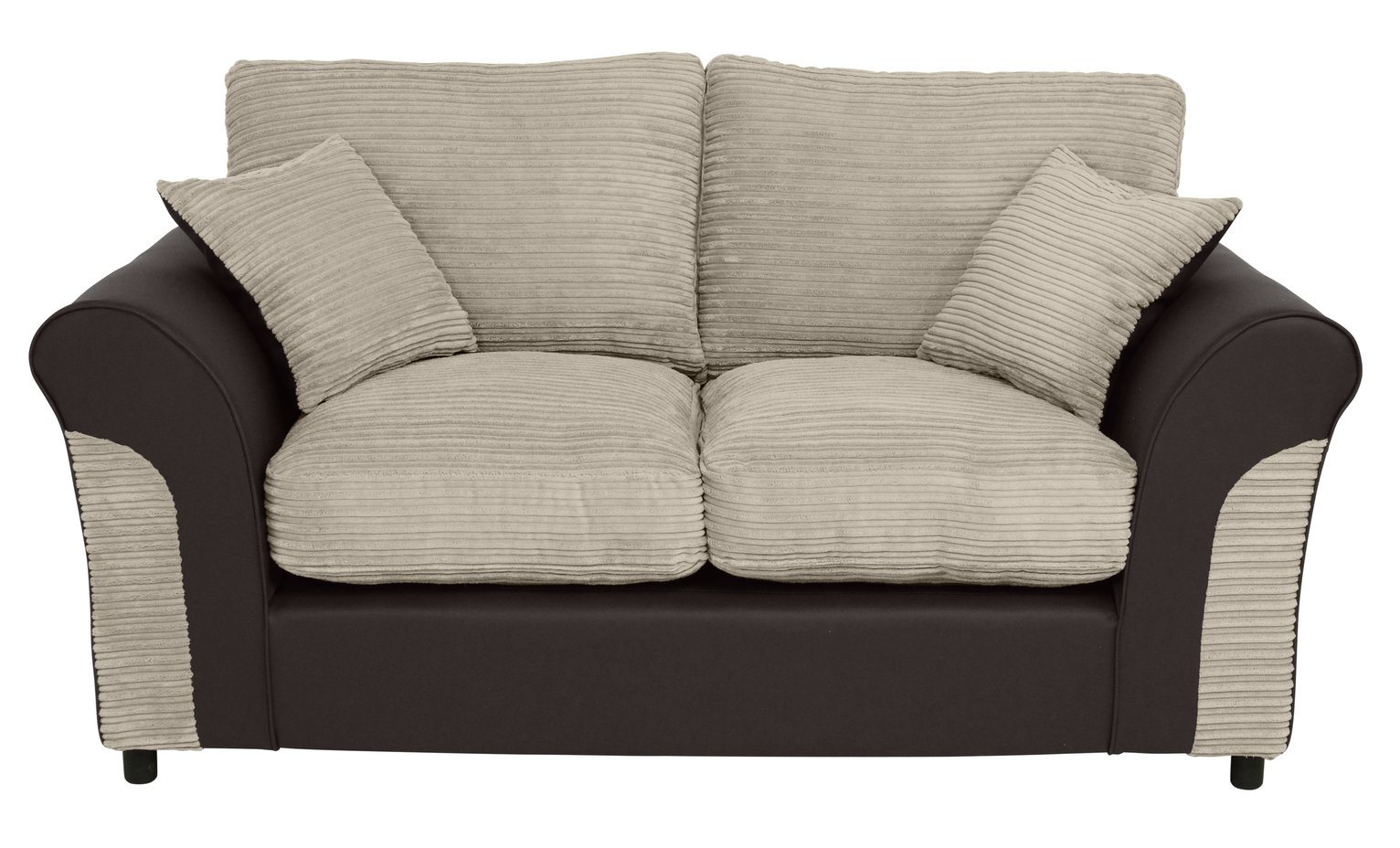 Argos Home Harry 2 Seater Fabric Sofa - Natural