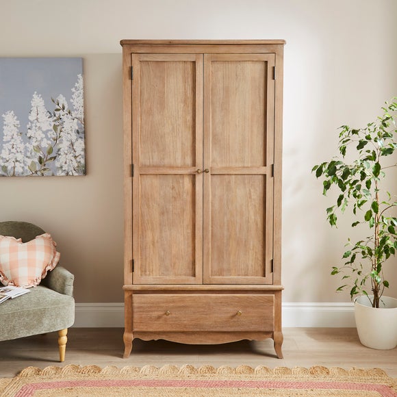 Giselle Double Wardrobe, Mango Wood