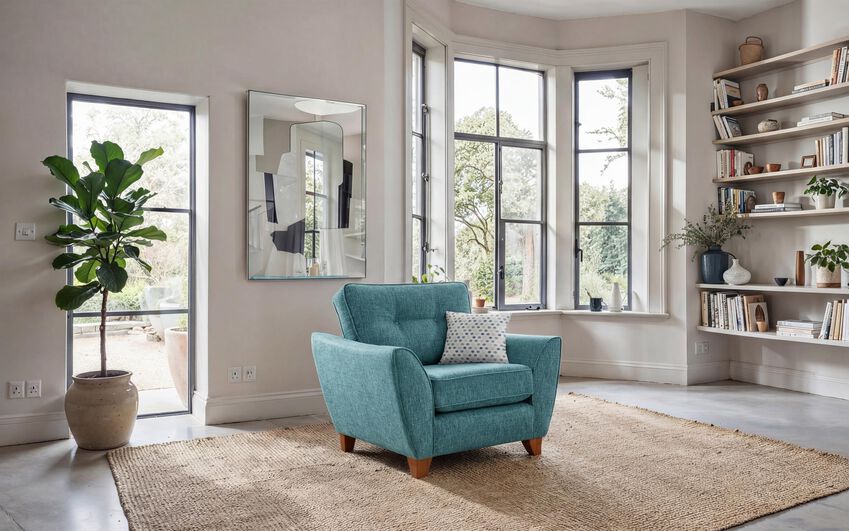 ScS Living Fabric Ainsley Armchair