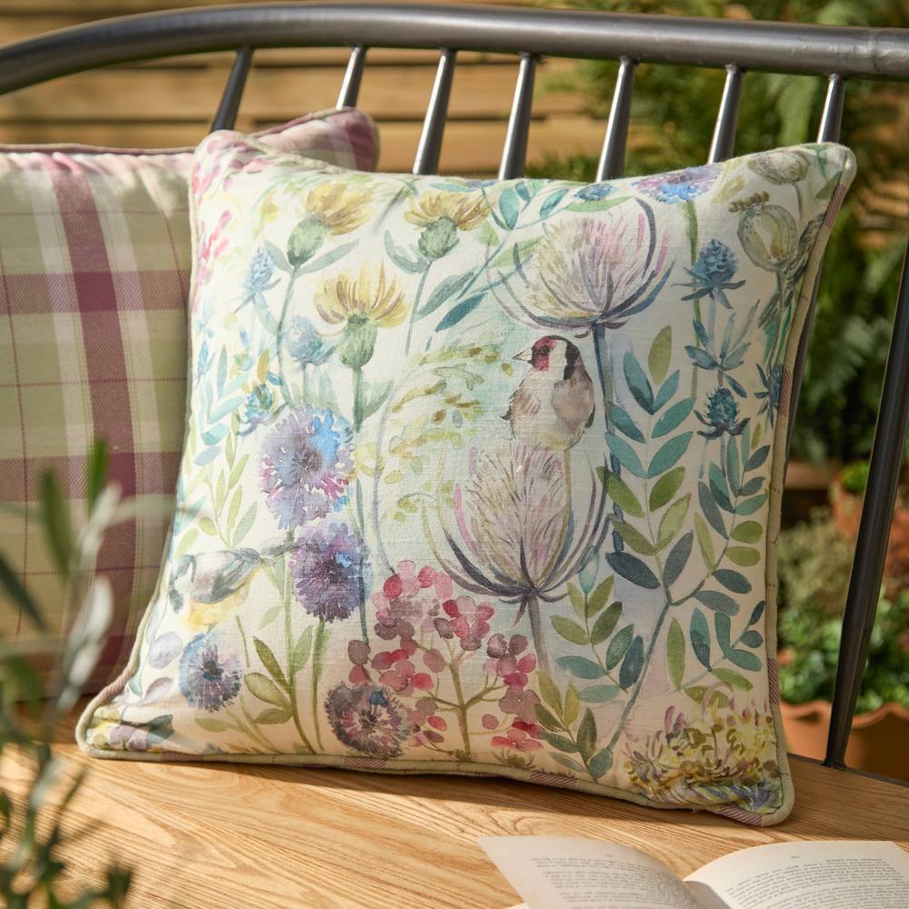 Voyage Maison Morning Chorus Reversible Square Outdoor Cushion