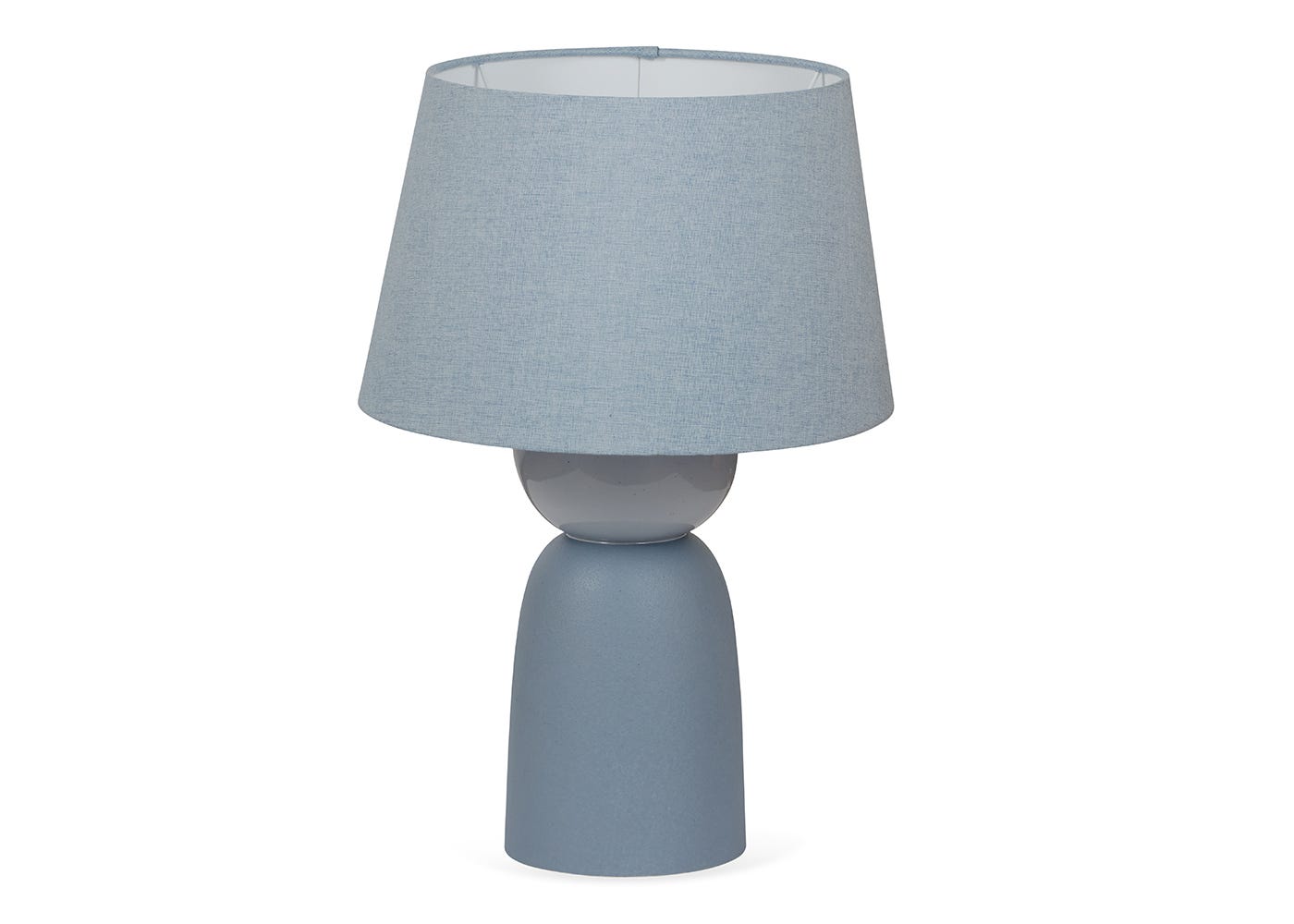 Heal's Sutherland Ceramic Table Lamp Blue