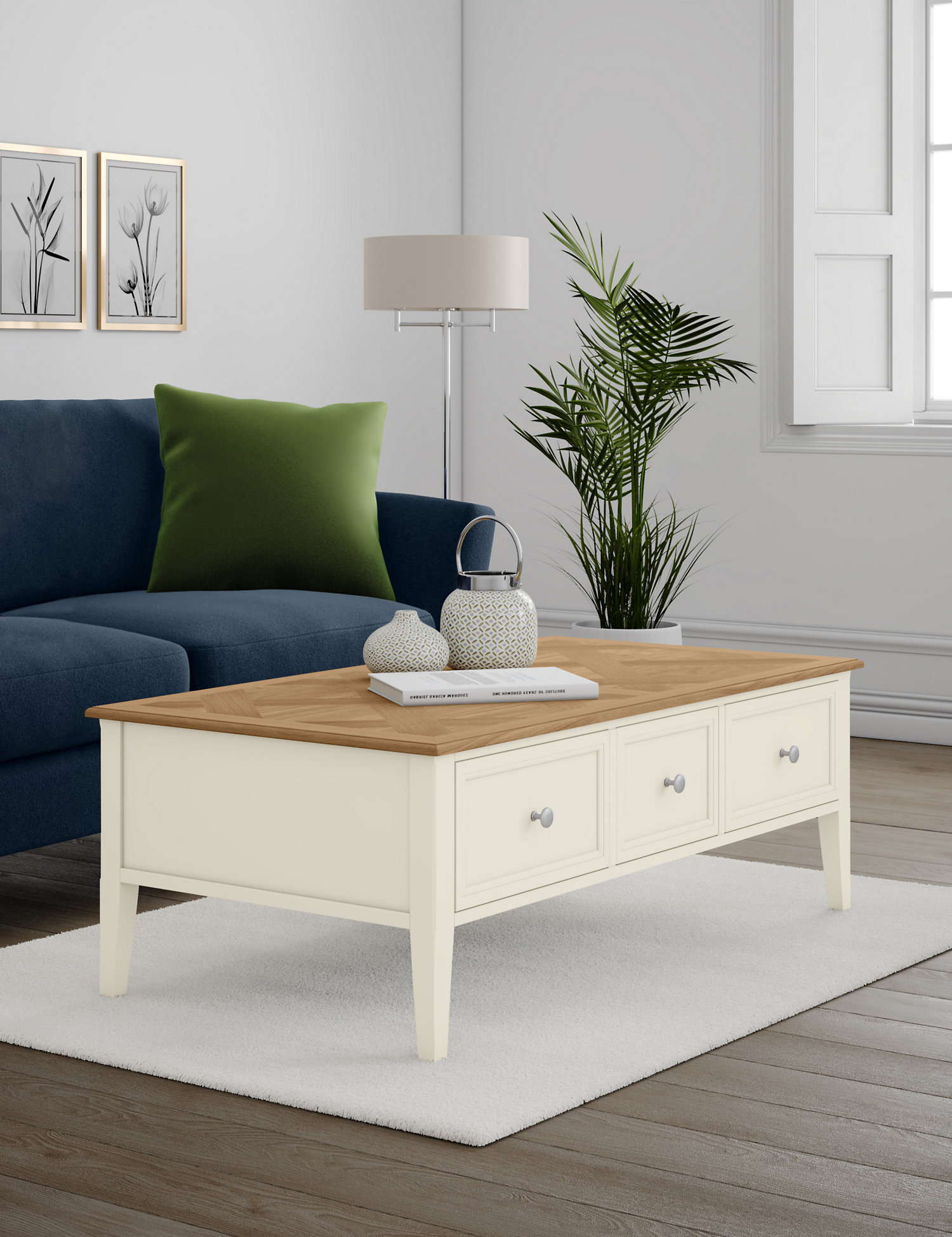 M&S Greenwich Storage Coffee Table