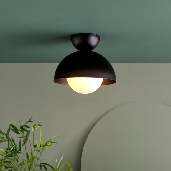 Lunebar Modern Bathroom Flush Ceiling Light