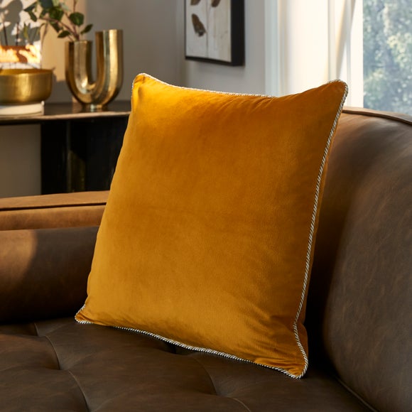 Twisted Trim Square Cushion Cover