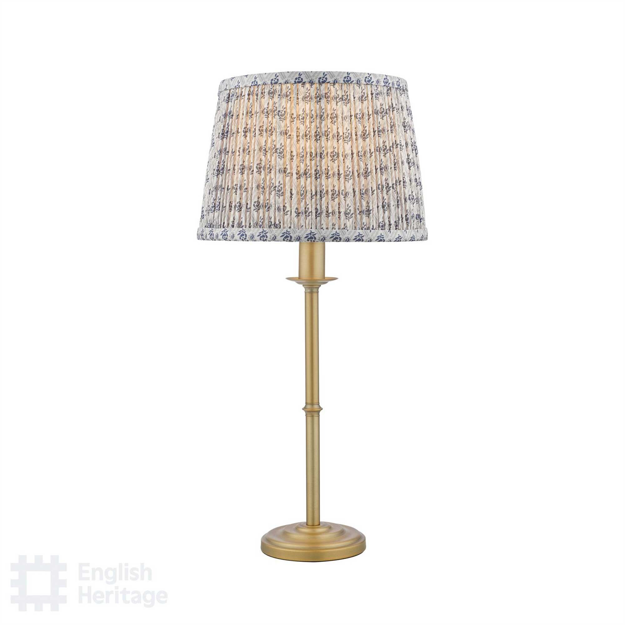 Marble Hill Brass Table Lamp, Gold Metal | Barker & Stonehouse
