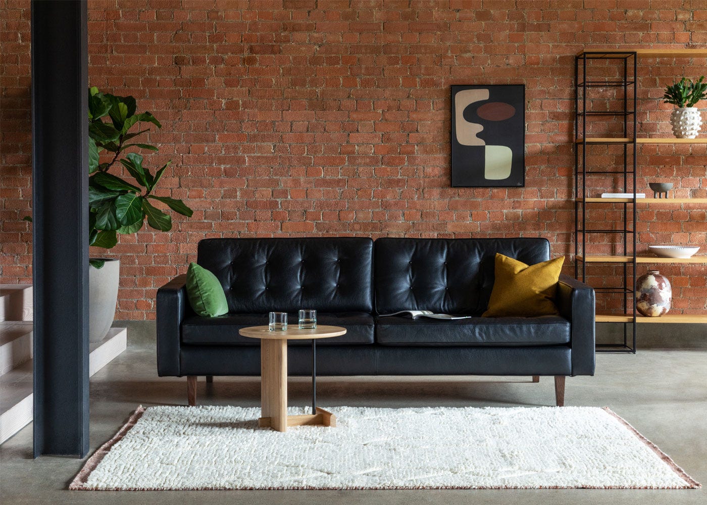 Heal's Hepburn 4 Seater Sofa Siena Cotton Pistachio Walnut Feet 3