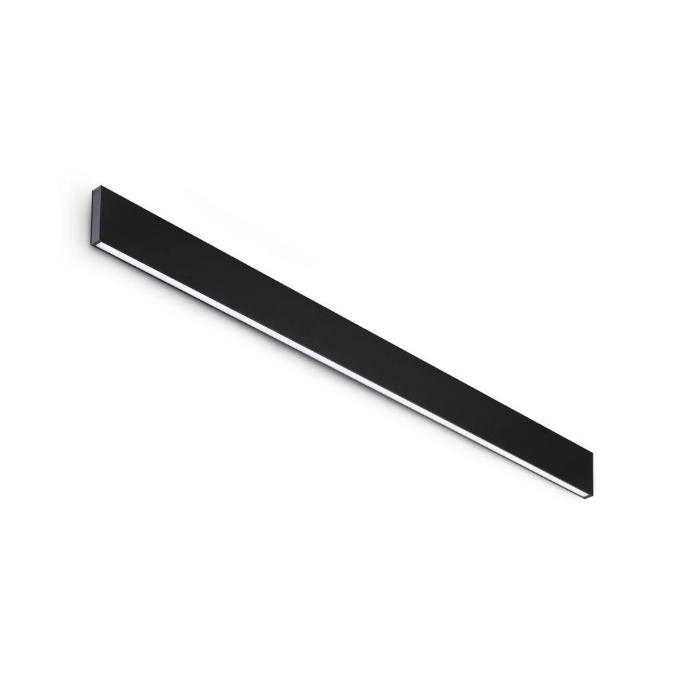 Netlighting Steel Integrated LED Wall Lamp Black 3550lm 3000K Dimmable