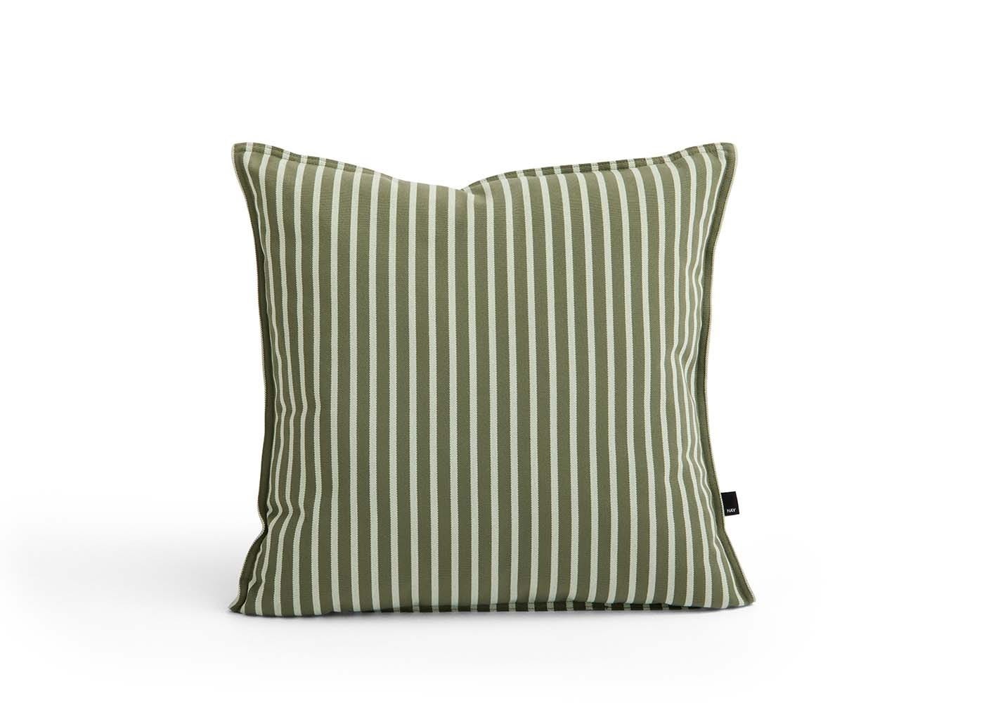 HAY Terrazza Cushion Bold Stripe Olive