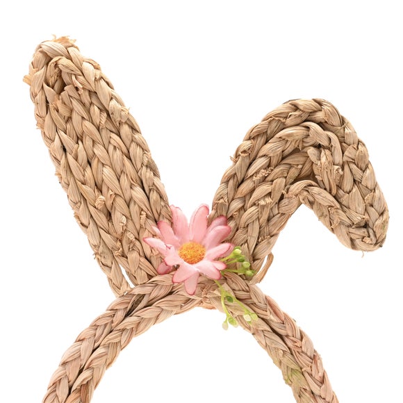 Eggstraordinary Gift Co. Faux Flower Bunny Ears Decoration 3