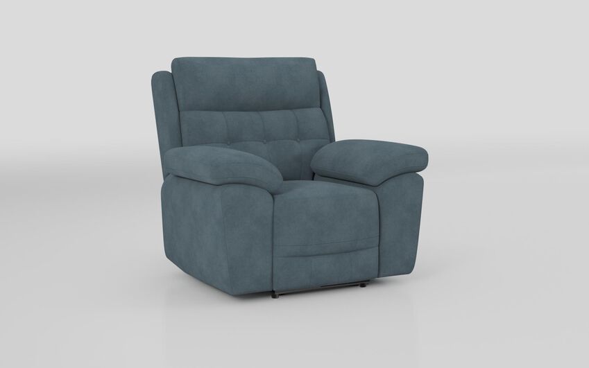 Blue Fabric Belford Armchair