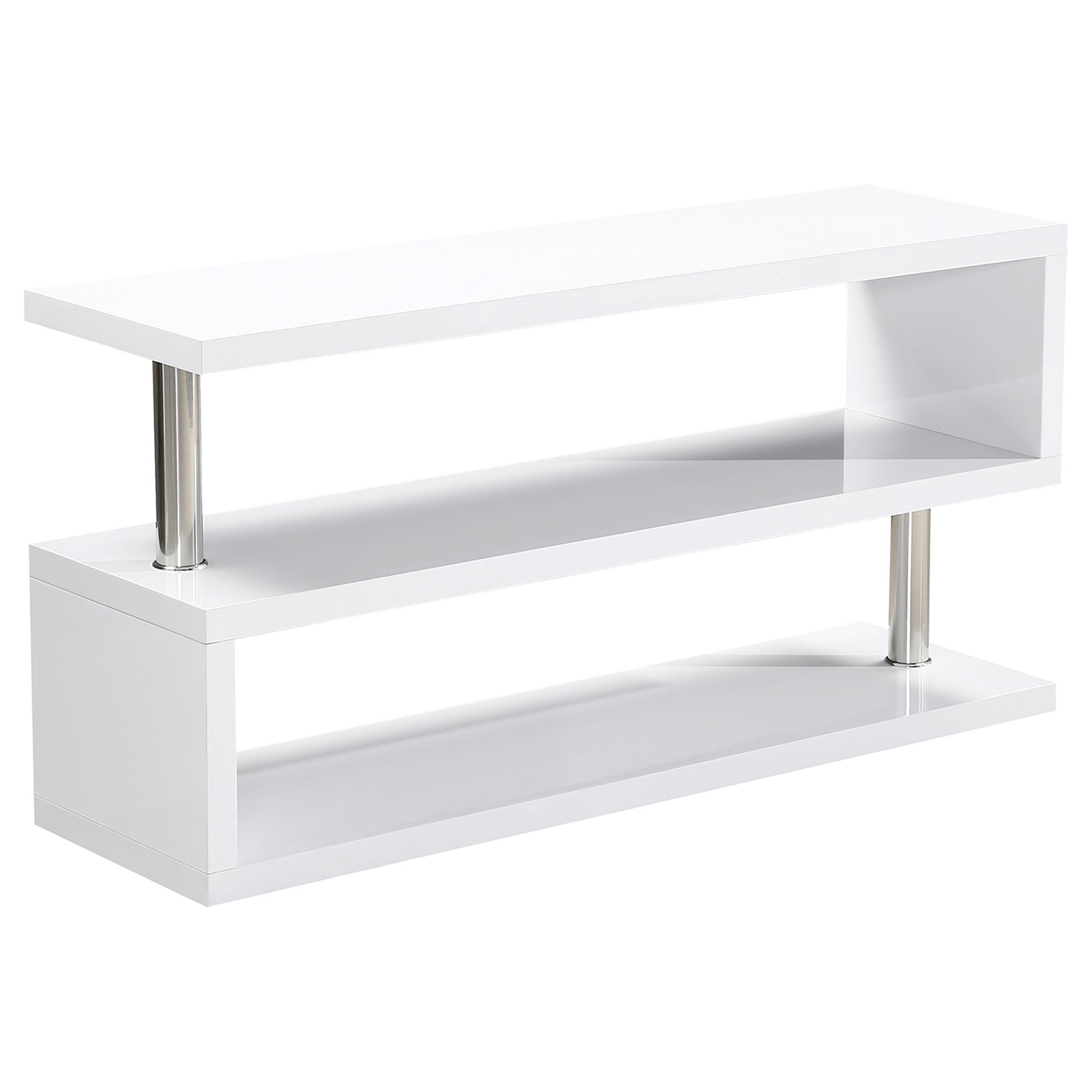 Charisma High Gloss White TV Stand White
