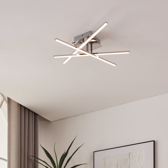EGLO Lasana Modern 3 Light LED Ceiling Light