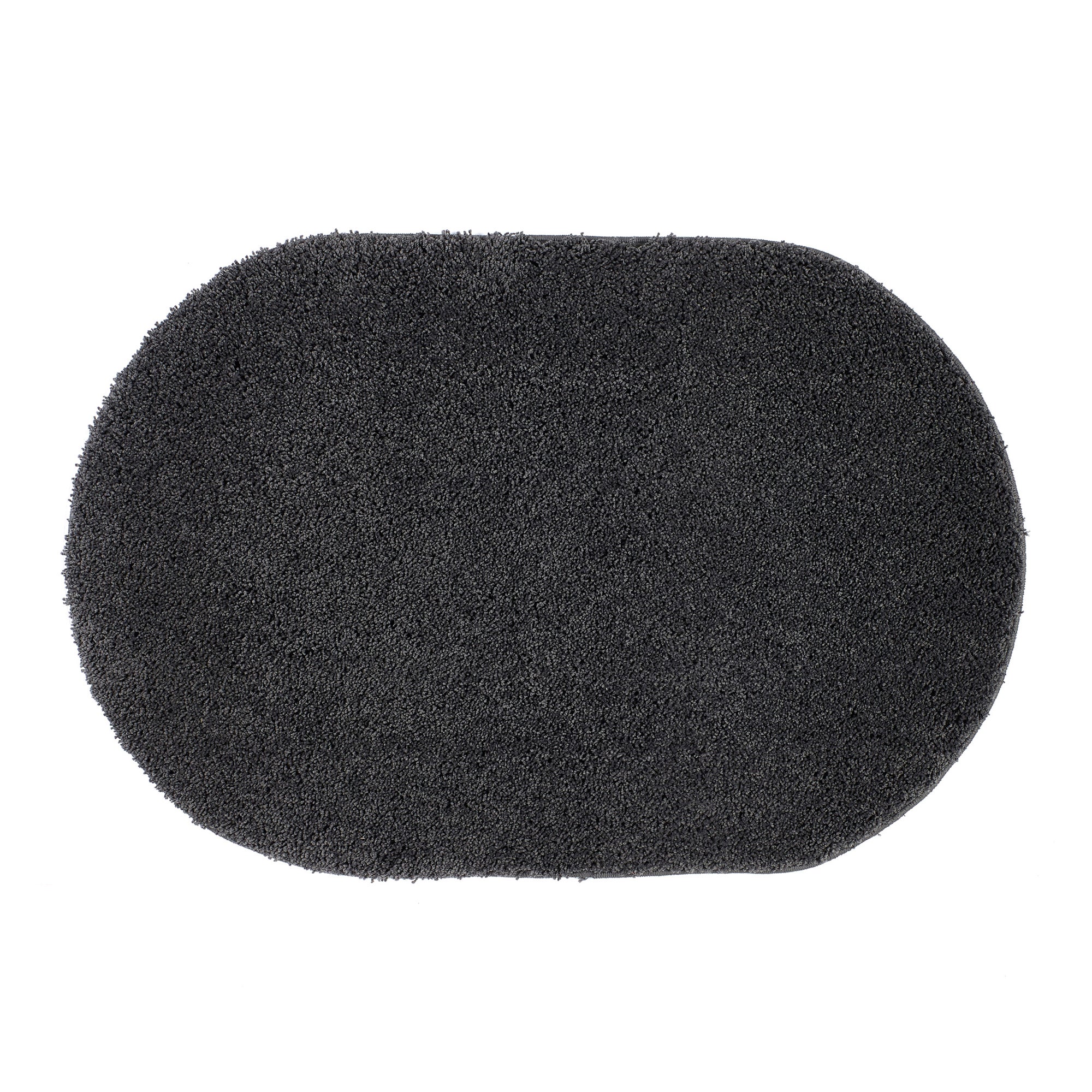 Marvel Shaggy Lozenge Rug Charcoal