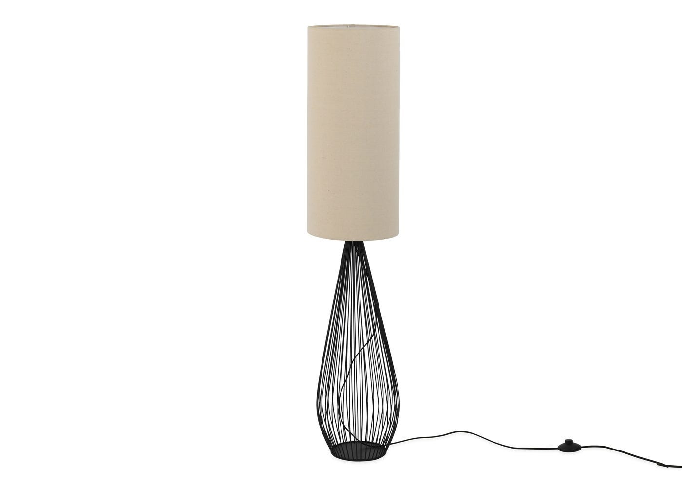 Makiko Floor Lamp Black