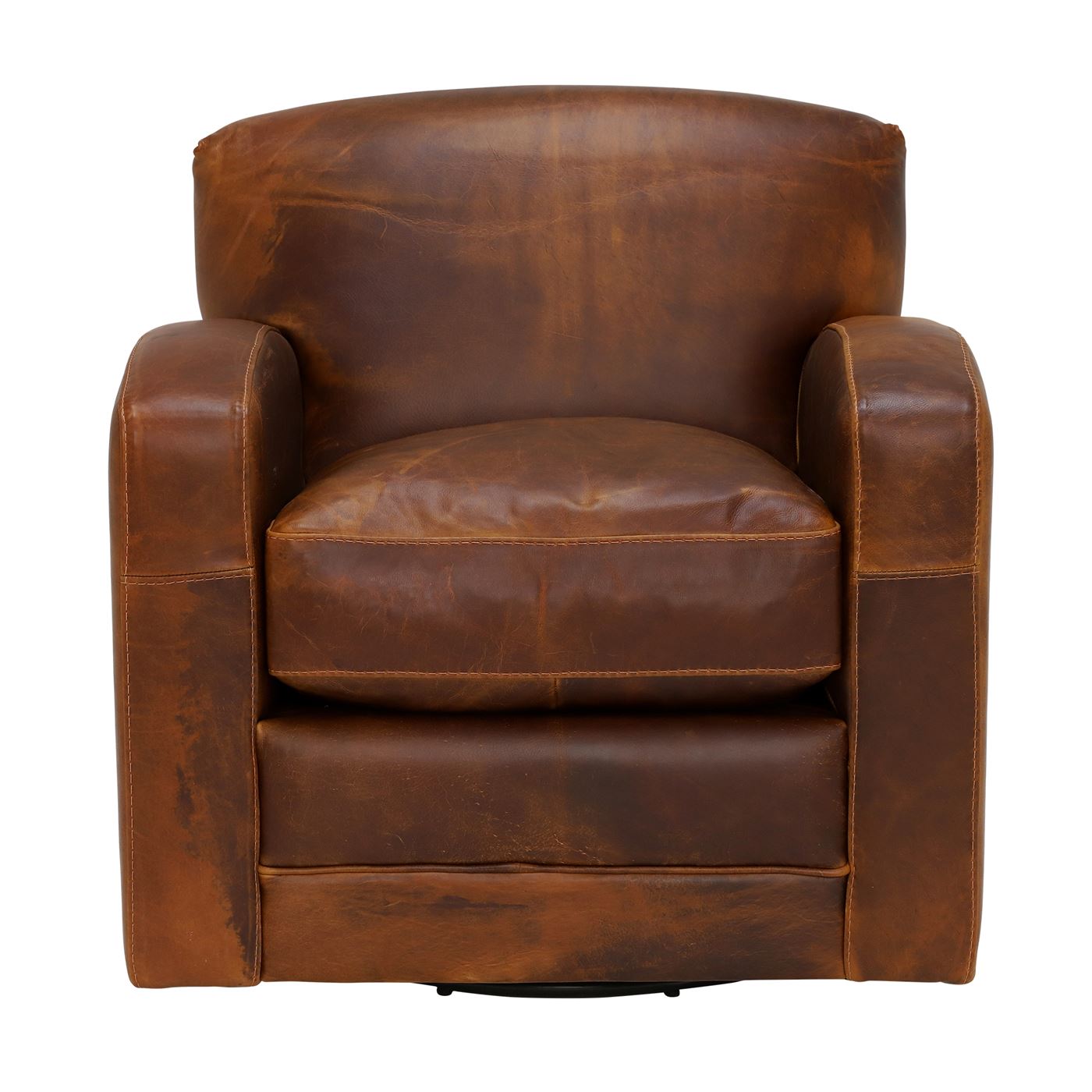 New Kilda Leather Swivel Chair