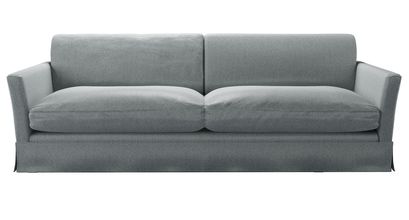 Otto 4 Seat Sofa in Cirrus Smart Slubby Cotton - sofa.com