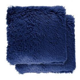 New Edge Blinds Teddy Cushion Cover in Blue