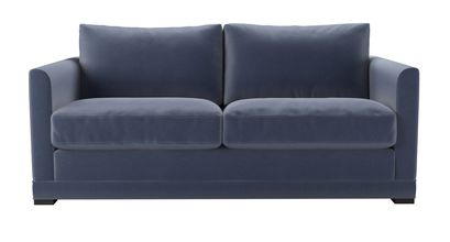 Aissa 2.5 Seat Sofa Bed in Sapphire Smart Velvet - sofa.com