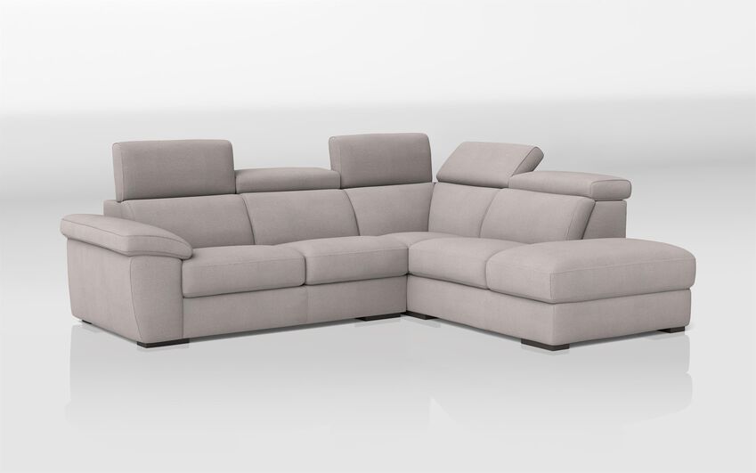 Fabric Norbello 3 Corner 2 with Sofa Bed and Right Hand Facing Chaise with Storage