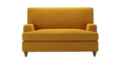 Isla Loveseat Sofabed in Mango Brushed Linen Cotton - sofa.com