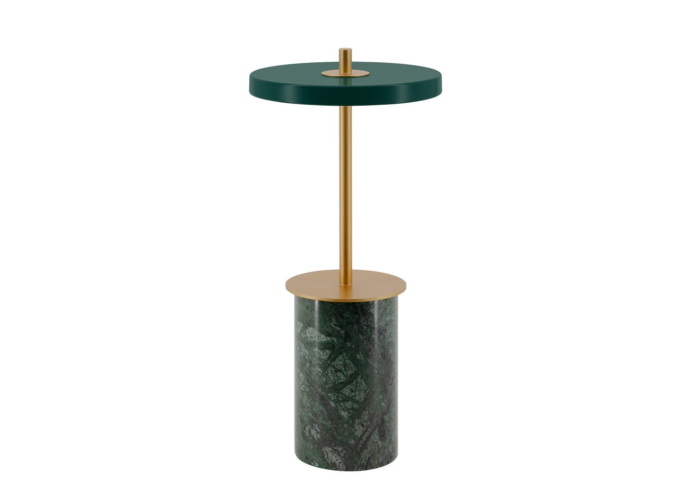 Umage Asteria LED Move Mini Portable Table Lamp Green Marble