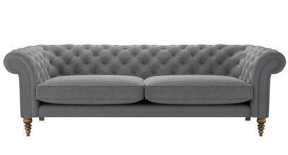 Oscar 4 Seat Sofa in Harbour Grey Whitstable - sofa.com