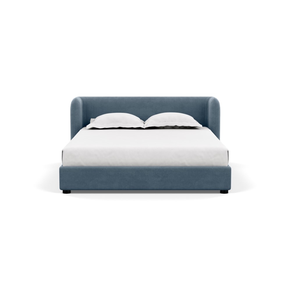 Heal's Group Bed King Capelo Linen-Cotton Mineral