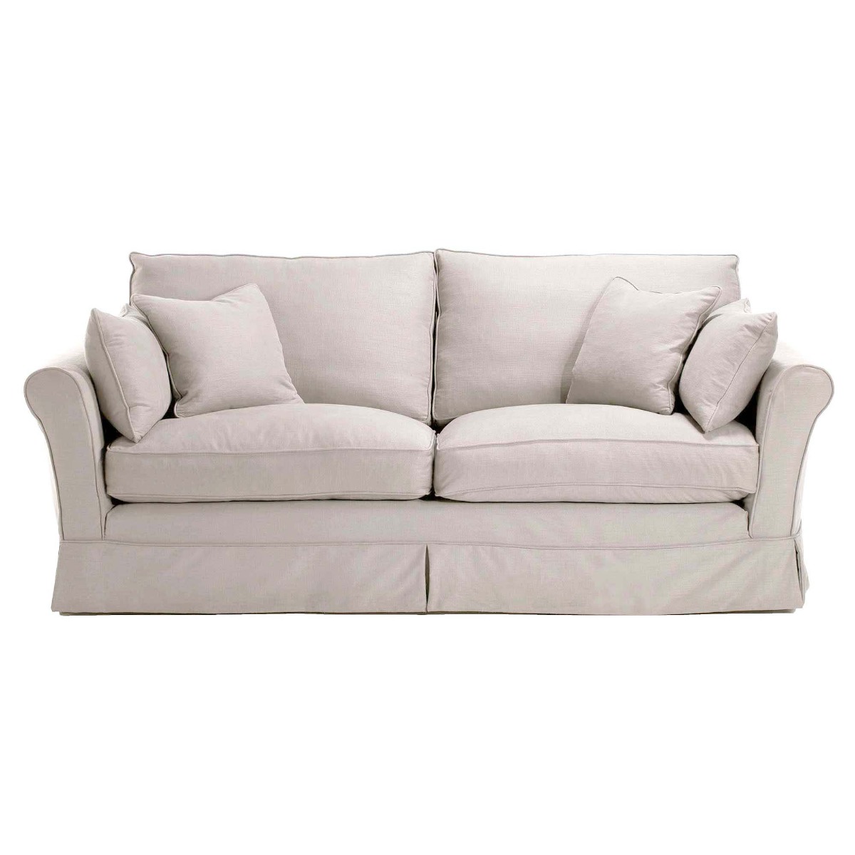 Berkeley Fabric Loose Covers Large Sofa - Barker & Stonehouse