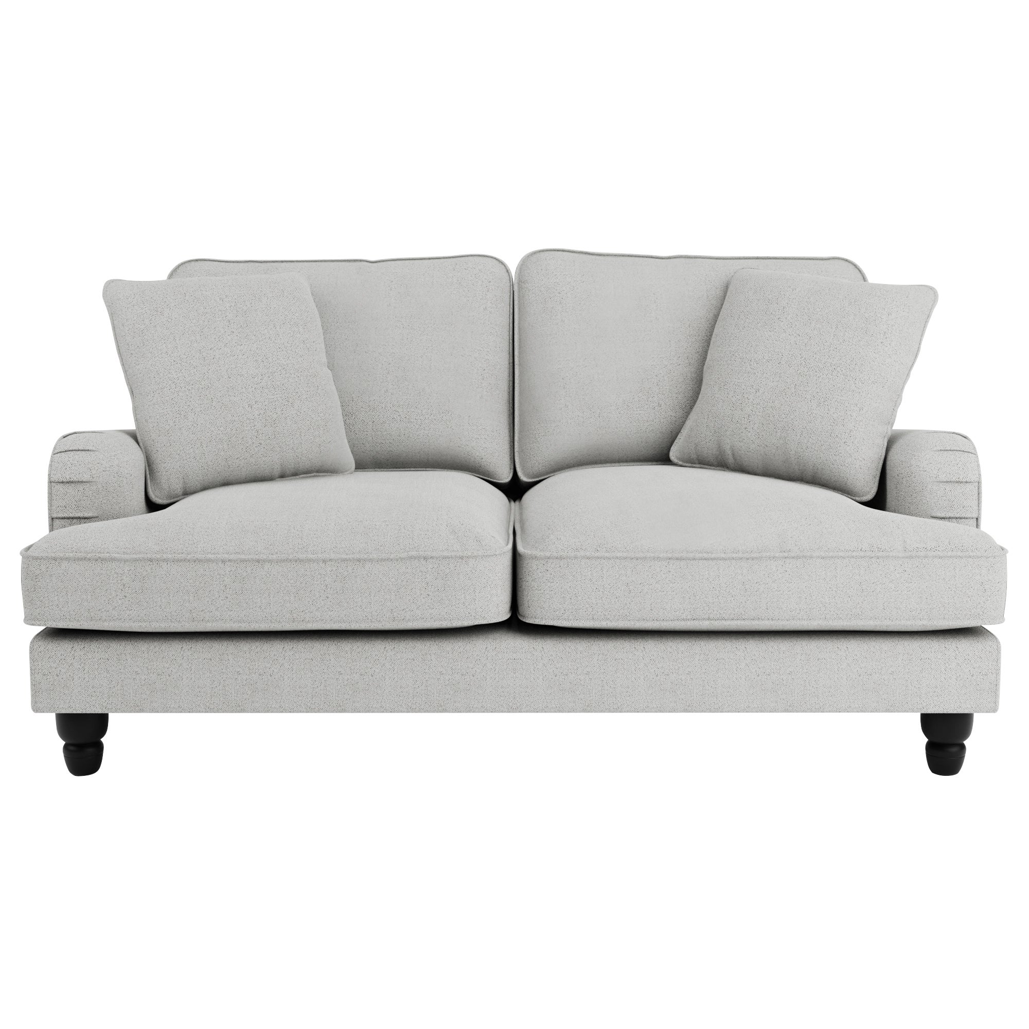 Beatrice Boucle 2 Seater Sofa Grey