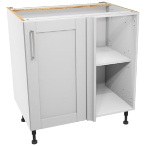 Wickes Ohio Grey Corner Base Unit - 800mm