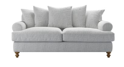 Teddy 2.5 Seat Sofa Bed in Koala Chelsea Linen - sofa.com