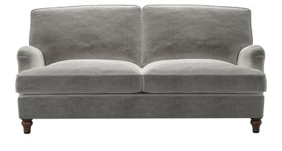 Bluebell 2.5 Seat Sofa Bed in Squirrel Cotton Matt Velvet - sofa.com