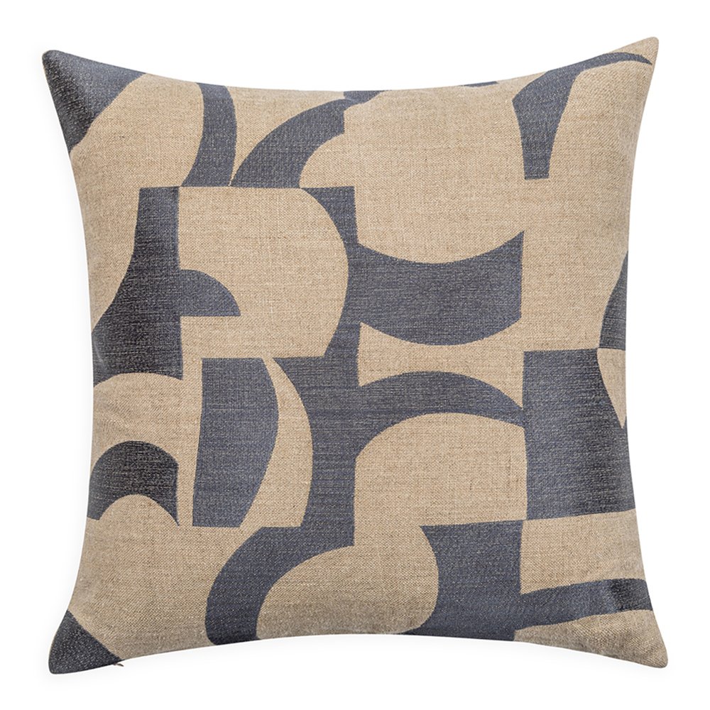 Abstract Cushion Slate 50cm x 50cm