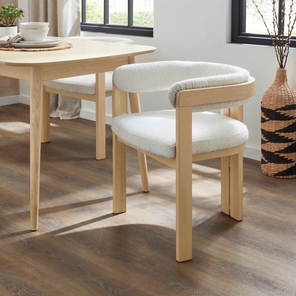Lovato Dining Chair, Boucle