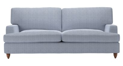 Isla 3 Seat Sofabed in Uniform House Herringbone Weave - sofa.com