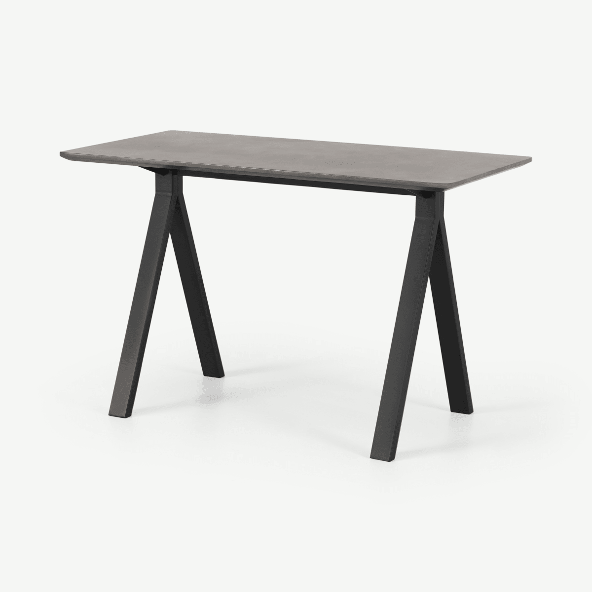 Sora Console Desk, Concrete