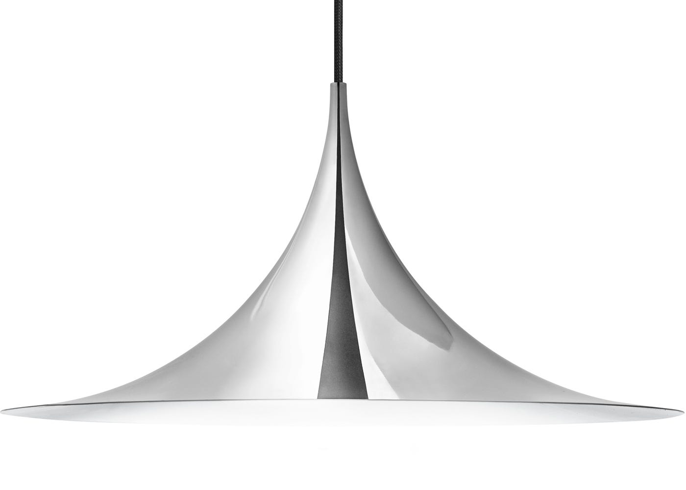 Gubi Semi Pendant Chrome