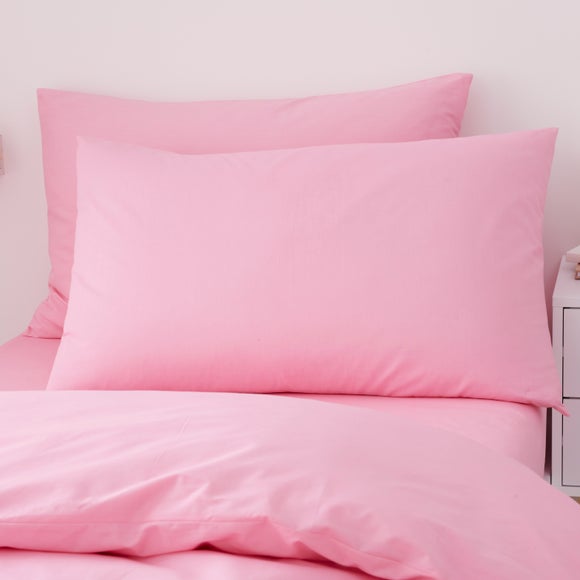 Pure Cotton Pillowcase Pair