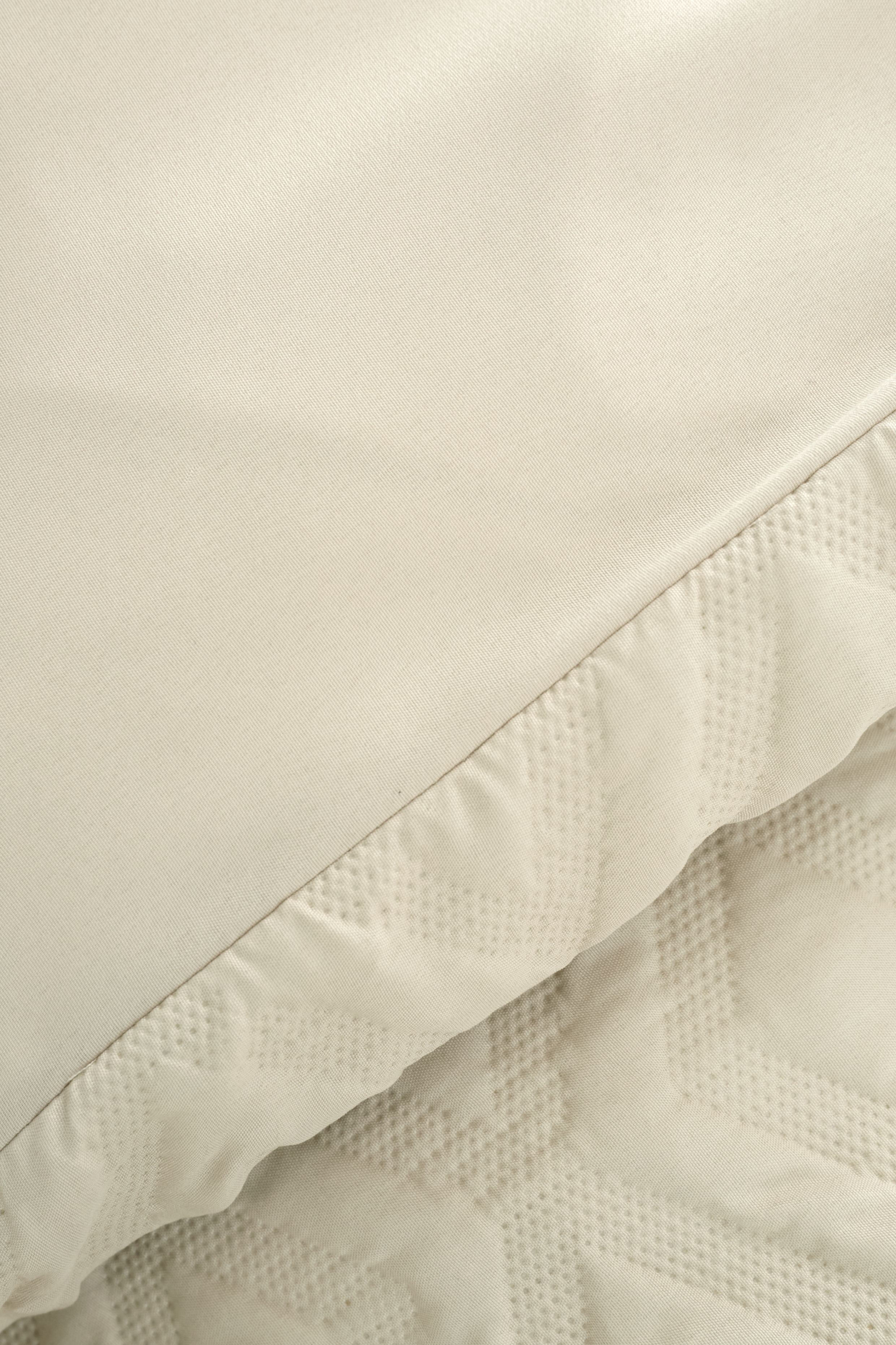 Catherine Lansfield 'Jacob Geo' Soft Touch Duvet Cover Set in Natural 3